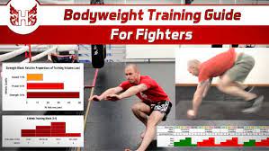 bodyweight training for fighters how
