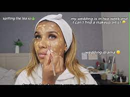 trying to do my own wedding makeup