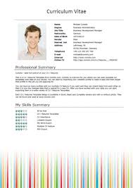 Vita Resume Template Curriculum Vitae Resume Format Cv Resume Template Uk  Sample Good Download