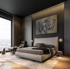 Darkish Inside: A Fashionable Way of life! - D.Signers | Luxurious bedrooms,  Modern bedroom design, Dark interior design gambar png