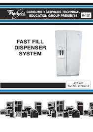 whirlpool refrigerator repair manual pdf