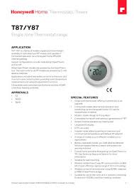 t87 y87 honeywell home resideo