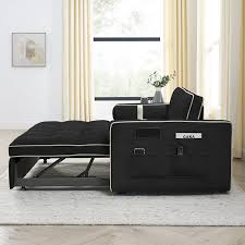 la spezia w104 black sofa bed