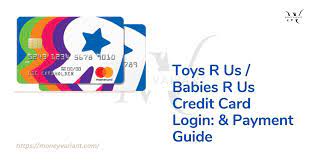 toys r us credit card login