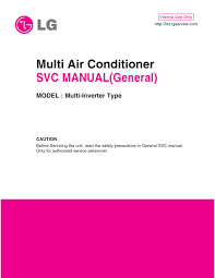 lg multi inverter service manual pdf