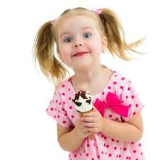 Image result for ice cream and small girls