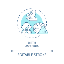 Birth asphyxia concept icon 2486715 ...