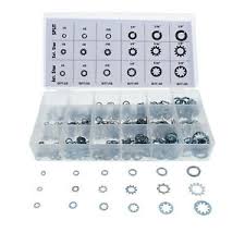 Details About Abn Lock Washer 720 Piece Assortment Kit Metric Sae Star Split Washers