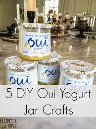 Diy Rain Chain Oui Yogurt Jars Crafts