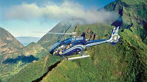 usa hawaii blue hawaiian helicopters