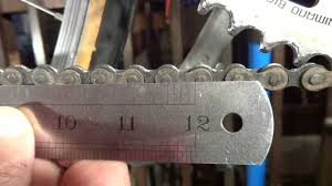 If the bike is too small, it will feel awkward and too tight. How To Measure Bike Chain Wear With A Ruler Youtube