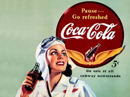 49 coca cola wallpaper border