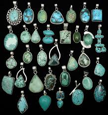 natural turquoise gemstone pendants