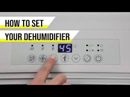 How To Set Your Dehumidifier Sylvane