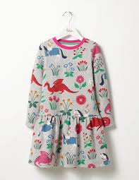 Cosy Printed Dress Toddler Girl Sizes Available Dragon