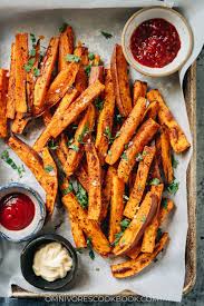 air fryer sweet potato fries omnivore