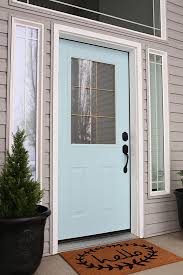 a diy front door makeover at home in love