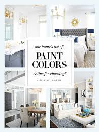 The Paint Colors Throughout Our Home