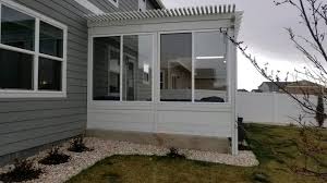 A Deck Patio Porch Covered Roof