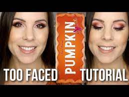 too faced pumpkin e tutorial look
