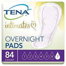 Tena Intimates Overnight Pads 28 Count Pack Of 3