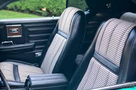 Interior Seat Upholstery Houndstooth