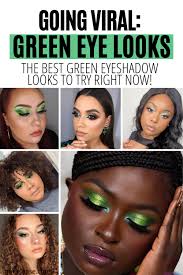 the best green eyeshadows green eye