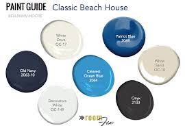 Paint Colors Classic Beach House