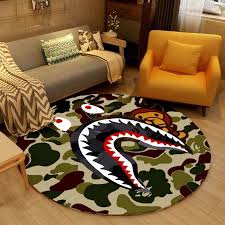 bape army camo custom carpet furniture