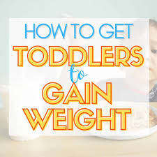high calorie foods for toddlers