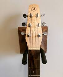 Wooden Adjustable Guitar Wall Hanger