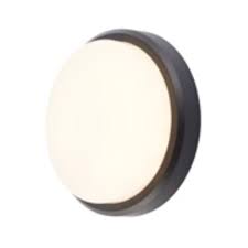 Almond Large Round Led Wall Light The