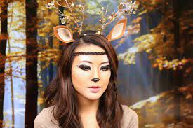 deer makeup tutorial halloween 2016