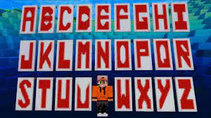 minecraft banner alphabet tutorial