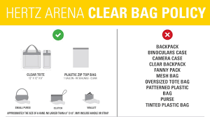 Hertz Arena New Security Bag Policies Hertz Arena