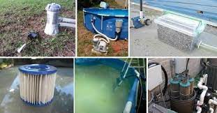 Pool chlorine can be corrosive to metal. 14 Diy Pool Filter Ideas For A Sparkling Clean Pool