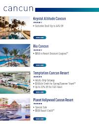summer deals on all inclusive cancun