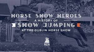 show jumping at the dublin horse show