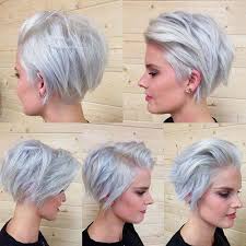 In this style, you should use a bit of hair gel to maintain the layers. 15 Short Grey Hair Styles Short Hairstyles Haircuts 2019 2020
