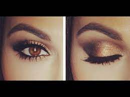 gold smokey eye tutorial eye makeup
