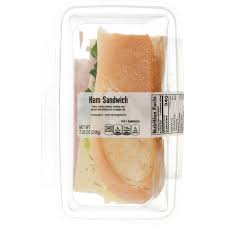 deli sub sandwich ham cheese