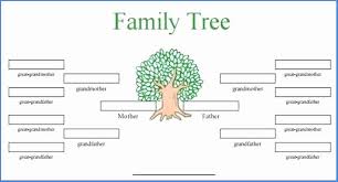 Various Family Tree Template Word 283