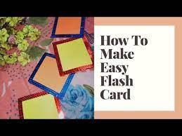 easy flash cards flash card
