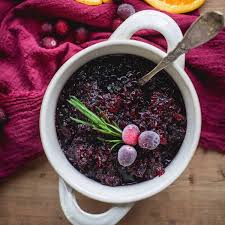 cranberry sauce with grand marnier