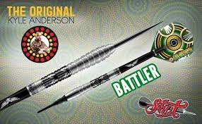 The darts community is mourning the tragic death of aussie trailblazer kyle anderson at the age of 33. Amazon Com Shot Darts Kyle Anderson Battler Steel Tip Dart Set 80 Tungsten Barrels 22 Sports Outdoors