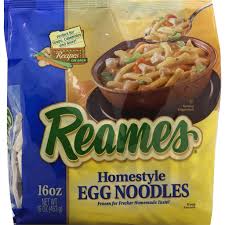 For a healthier option use whole wheat noodles. Reames Homestyle Egg Noodles Pasta Rice Reasor S
