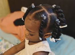 You can style them all on their own, making not everyone has baby hairs that can be styled, but you can create your own. How To Care For Your Daughter S Natural Hair Birth 1 Years Old Hey Naturalista Girls Natural Hairstyles Baby Girl Hairstyles Natural Hair Styles