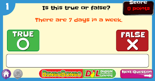 On the printable phonics worksheets below, students must circle the word from a list which best describes the picture. Days Of The Week Editable True Or False Quiz Interactive Pdf Bingobongo