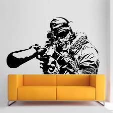 Call Of Duty Sniper Vinyl Wall Art Decal