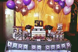 perfect 50th birthday party themes
